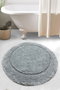 Mijölnir Wolle - 05 Alfombrilla de baño Gris 90x90 cm